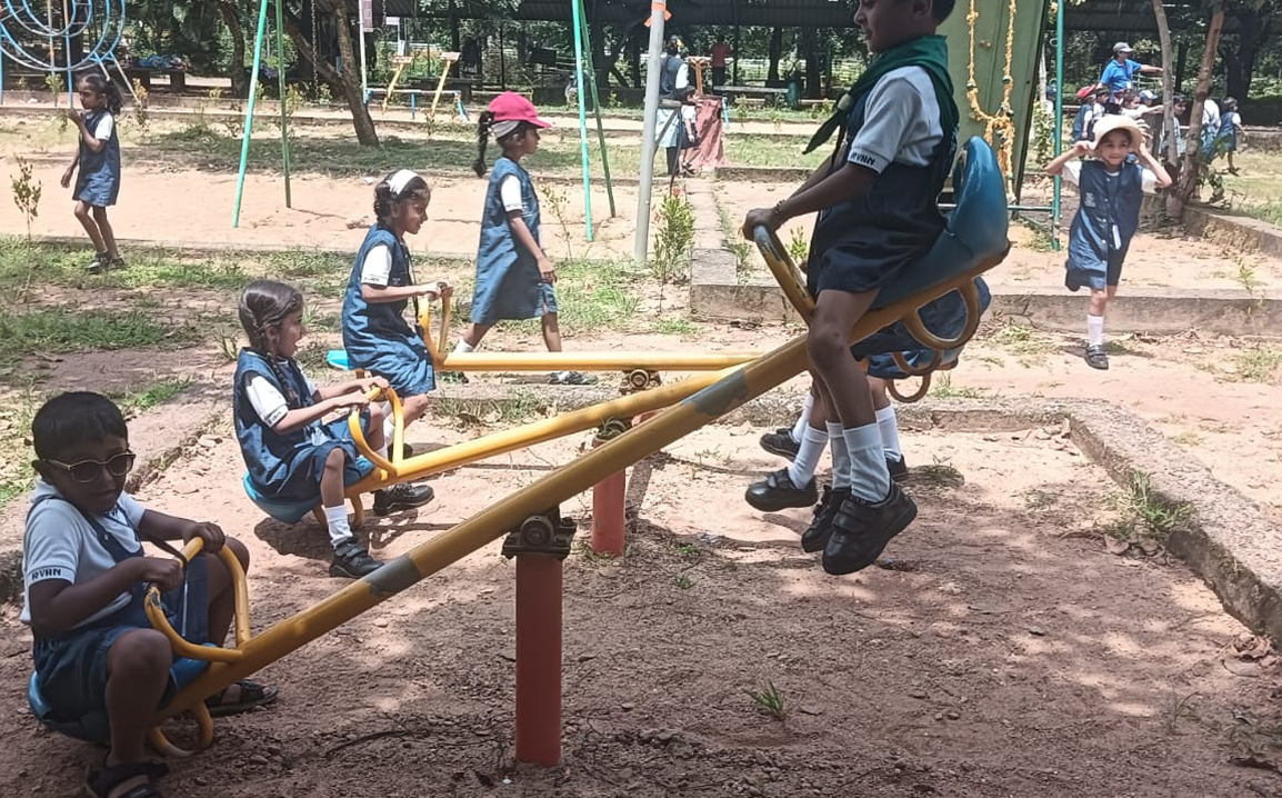 Our little Montessori stars had a joyful day at Kadri Park
